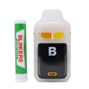 Alternative view of Blinkers Flip Dual Chamber Disposable (2g) - Rainbow Sherbet x Honeydew Sorbet