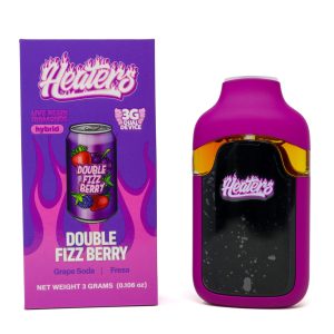 Heaters Live Resin Diamond Dual Dispo (3g) - Double Fizz Berry