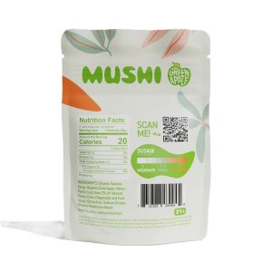 Alternative view of Mushi Magic Gummies (5g) - Green Apple
