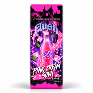 Flush Live Resin Liquid Diamonds Dispo (2g) - Pink Cream Soda