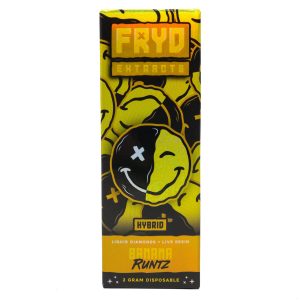 Alternative view of Fryd 2g w/ Hash Hole - Banana Runtz
