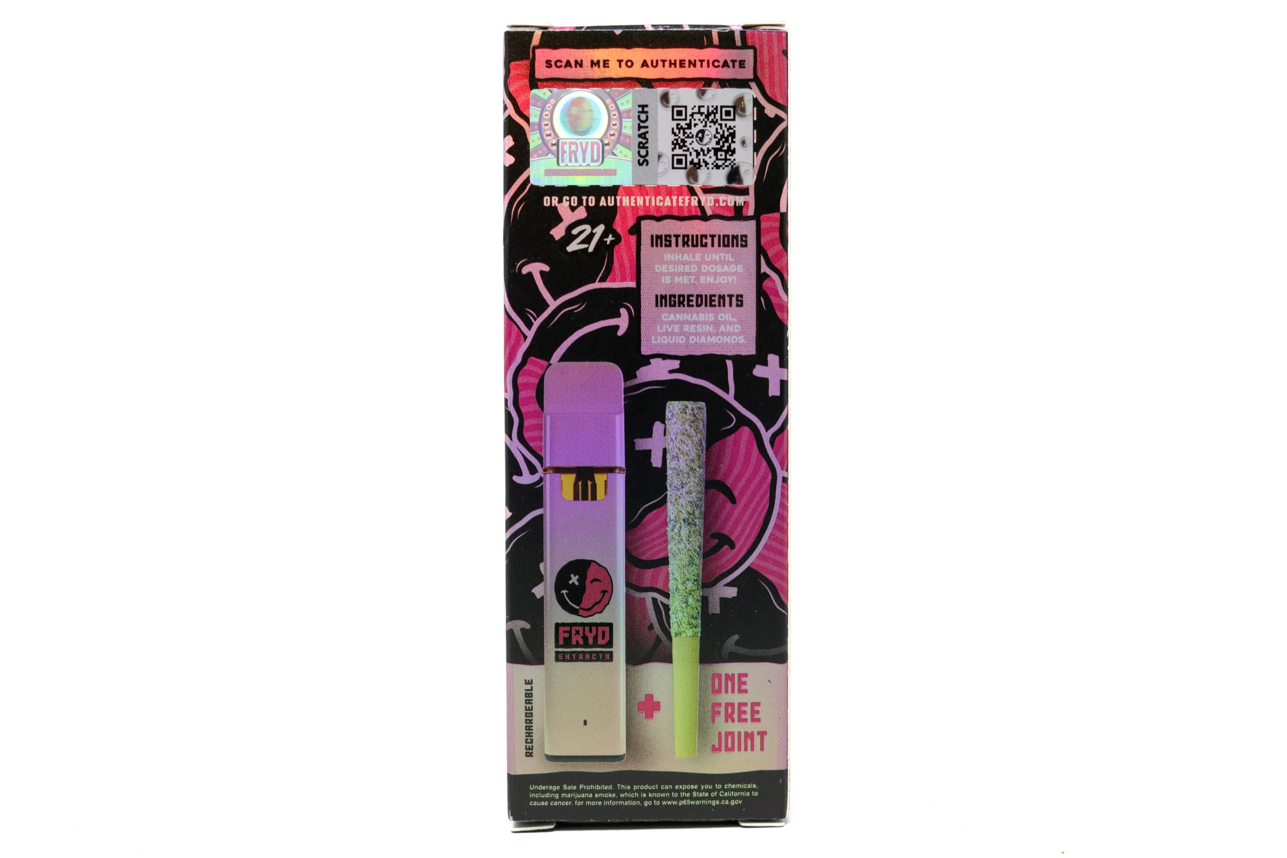 Fryd 2g w Hash Hole - Bubblegum Gelato