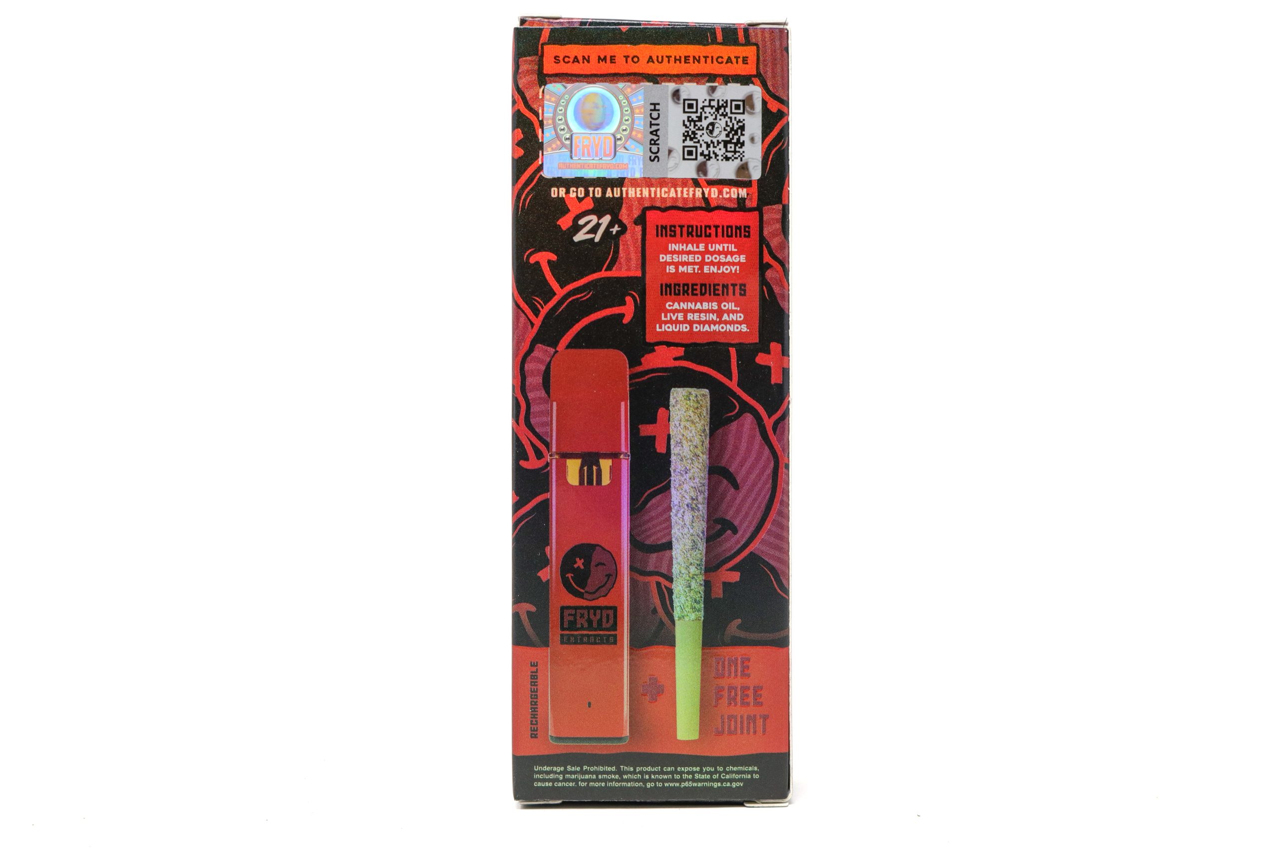 Fryd 2g w Hash Hole - Code Red