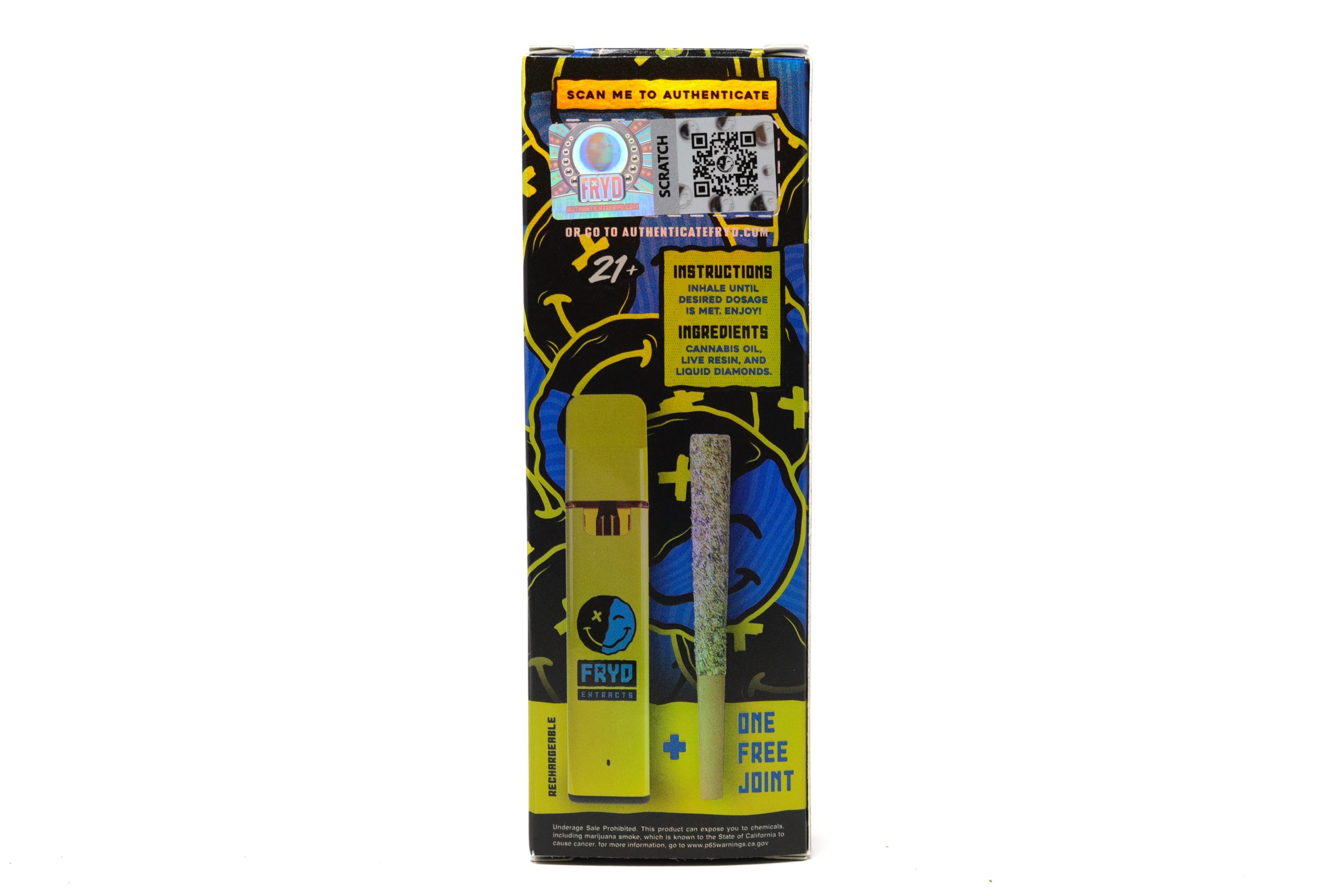 Fryd 2g w Hash Hole - Lemon