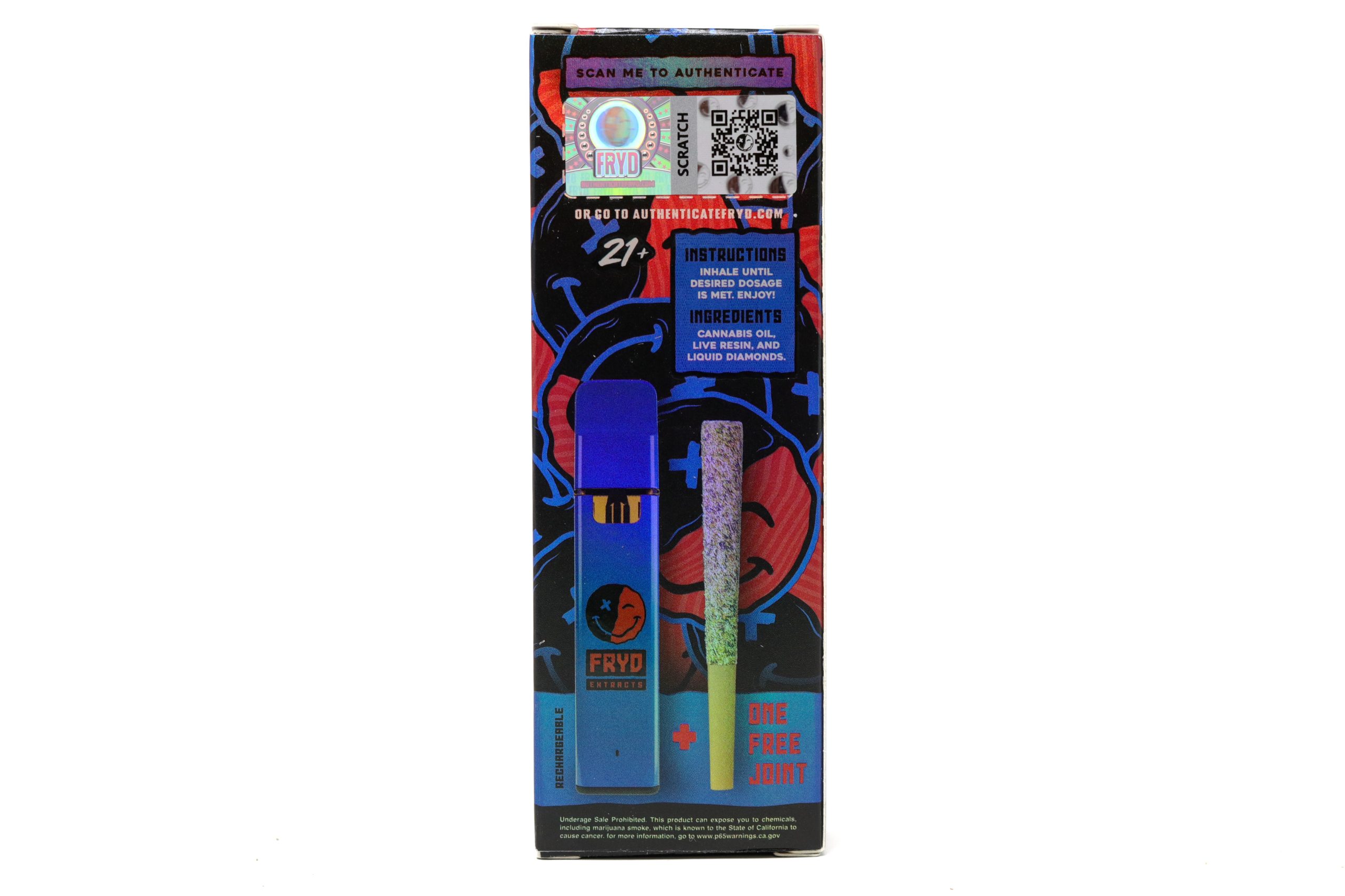 Fryd 2g w Hash Hole - Red V