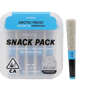 Boutiq Snack Pack (2.5g) - Arctic Frost Infused With Tropicana