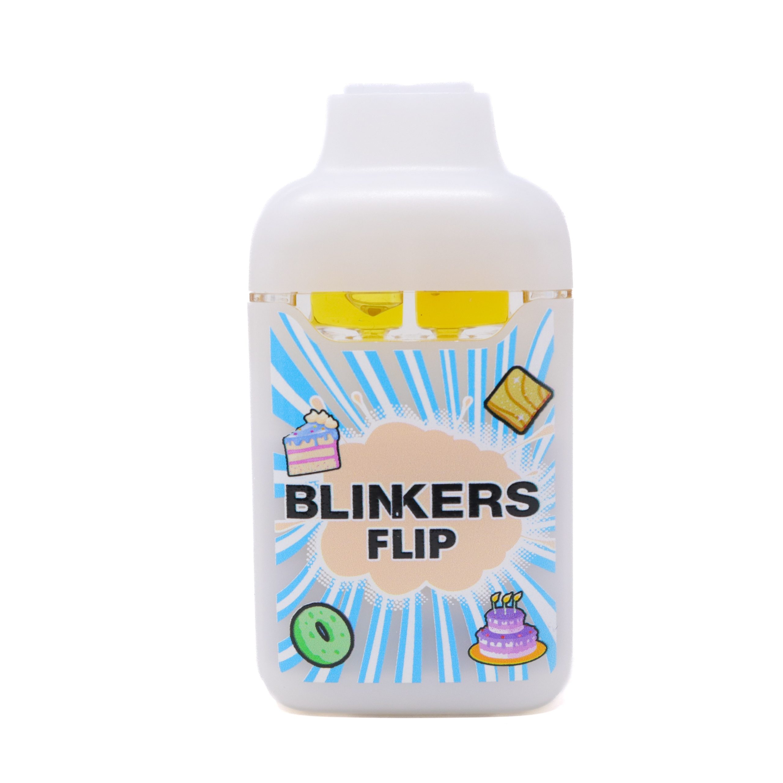 Blinkers Flip Dual Chamber Disposable (2g) - Birthday Cake x Cereal Milk - Image 2