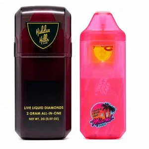 Hidden Hills Live Liquid Diamonds AIO (2g) - Tropical Cream Cake