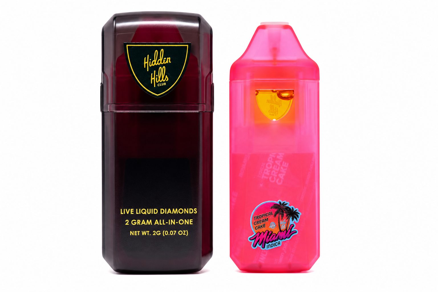 Hidden Hills Live Liquid Diamonds AIO (2g) - Tropical Cream Cake