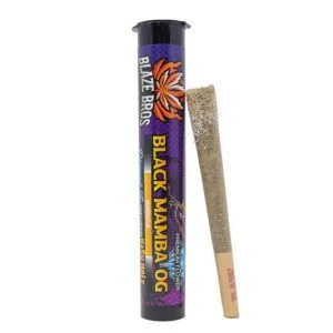 Blaze Bros - Diamond Tip Infused Hash Hole (2g) - Black Mamba OG