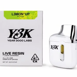 Y3K Live Resin Liquid Diamonds AIO (2g) – L3MON^UP