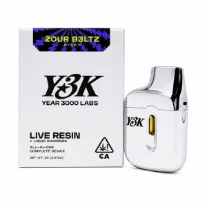 Y3K Live Resin Liquid Diamonds AIO (2g) - ZOUR B3LTZ