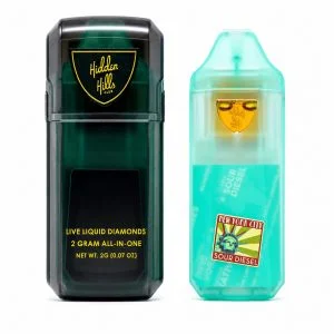 Hidden Hills Live Liquid Diamonds AIO (2g) - Sour Diesel