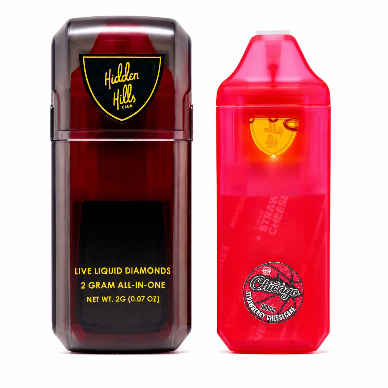 Hidden Hills Live Liquid Diamonds AIO (2g) - Strawberry Cheesecake