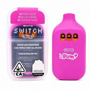 Boutiq Switch GUM (2g) - Pink Haze x Blue Diesel x Tangie-Haze