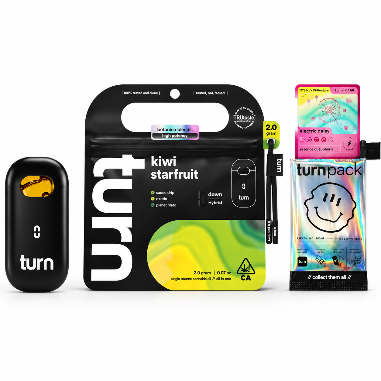 Turn Botanica Blends AIO (2g) - Kiwi Starfruit