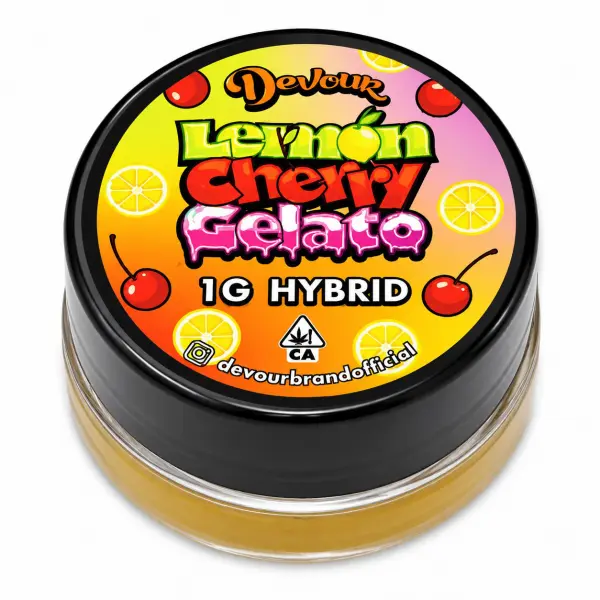 Devour Badder (1g) – Lemon Cherry Gelato