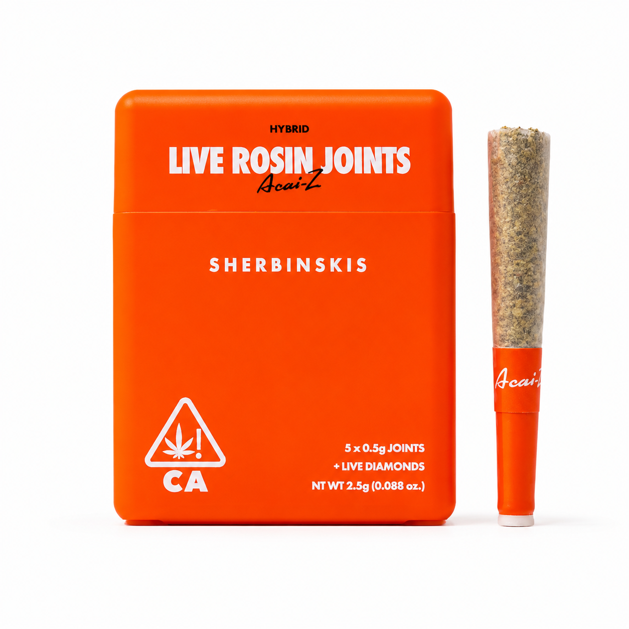 Sherbinskis Infused Mini Rosin Joints 5 pack (2.5g) - Acai-Z