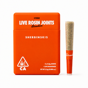 Sherbinskis Infused Mini Rosin Joints 5 pack (2.5g) - Airwhon