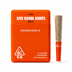Sherbinskis Infused Mini Rosin Joints 5 pack (2.5g) - Bacio