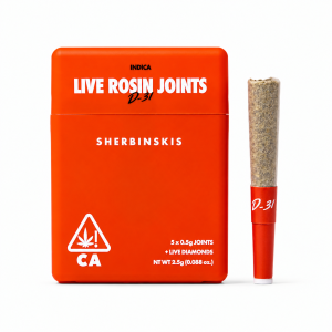 Sherbinskis Infused Mini Rosin Joints 5 pack (2.5g) - D-31
