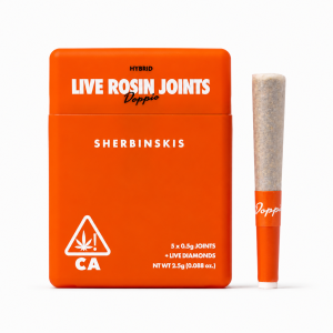 Sherbinskis Infused Mini Rosin Joints 5 pack (2.5g) - Doppio