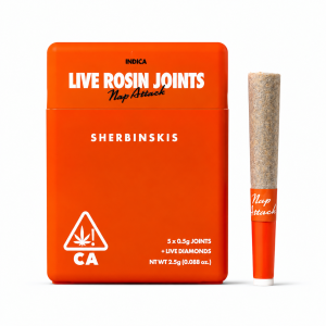 Sherbinskis Infused Mini Rosin Joints 5 pack (2.5g) - Nap Attack