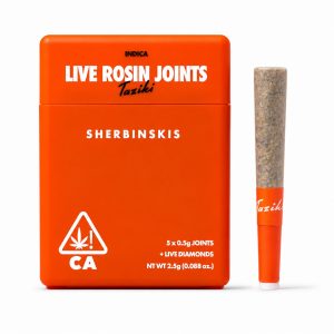 Sherbinskis Infused Mini Rosin Joints 5 pack (2.5g) - Taziki