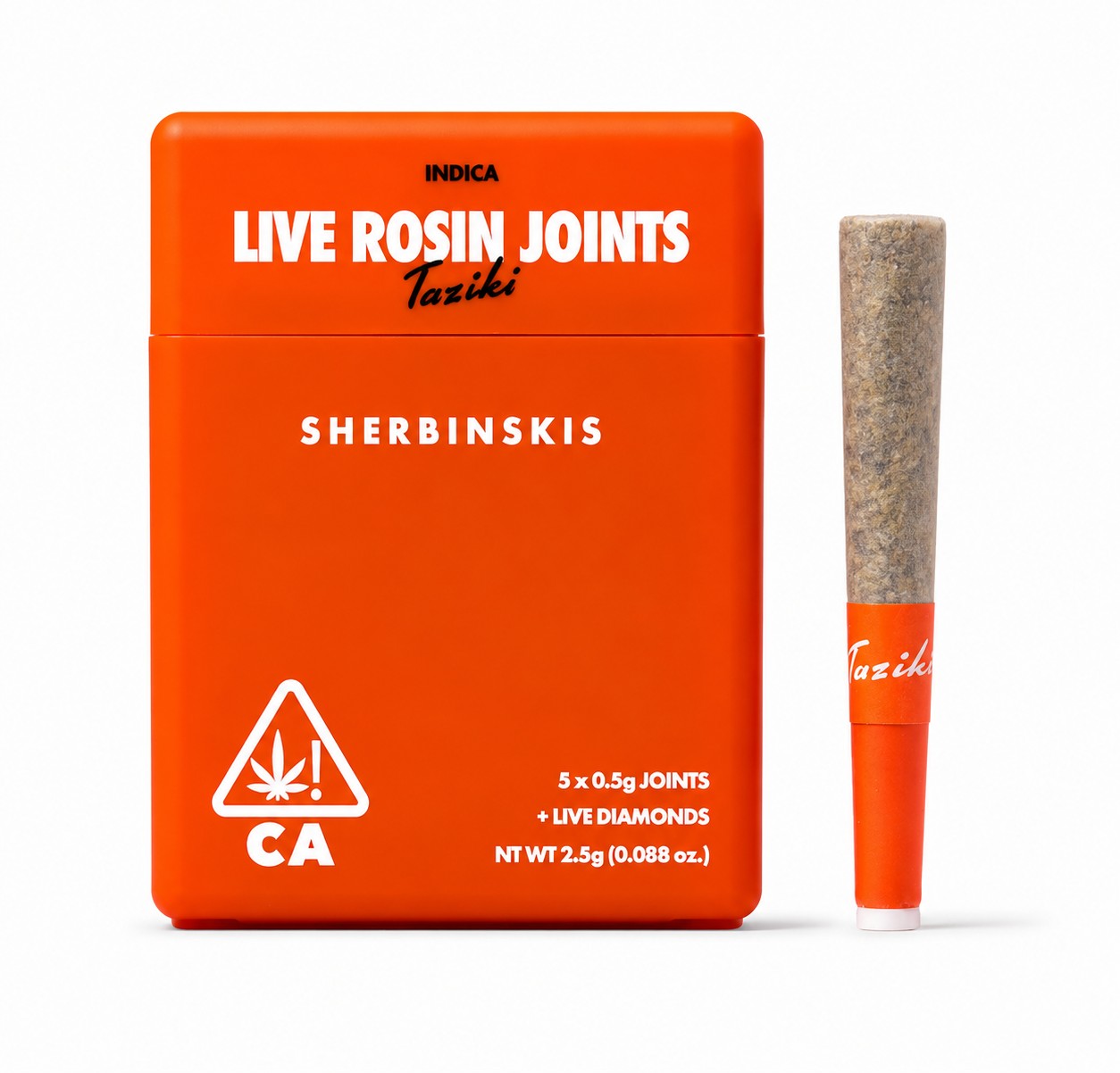 Sherbinskis Infused Mini Rosin Joints 5 pack (2.5g) - Taziki