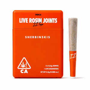 Sherbinskis Infused Mini Rosin Joints 5 pack (2.5g) - ZZ Top