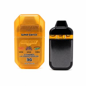 Sluggers Hit Super Switch 3 Chamber Vape (3g) - Mango Sherb x Peach Dreamz x Rainbow Runtz