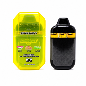 Sluggers Hit Super Switch 3 Chamber Vape (3g) – Strawberry Kiwi × Pina Colada × Apples & Bananas