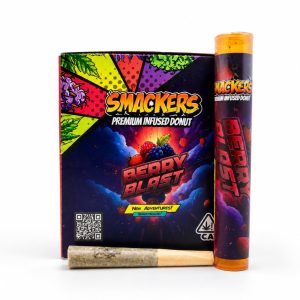 Smackers Premium Infused Donut Preroll (1g) - Berry Blast