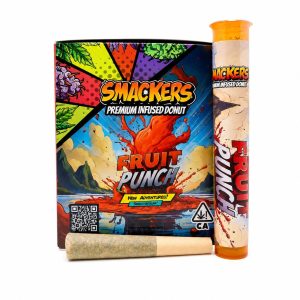 Smackers Premium Infused Donut Preroll (1g) - Fruit Punch