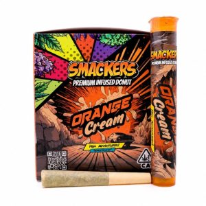 Smackers Premium Infused Donut Preroll (1g) - Orange Cream