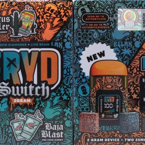 Fryd Switch Live Resin Liquid Diamonds Dispo (2g) - Cactus Cool x Baja Blas