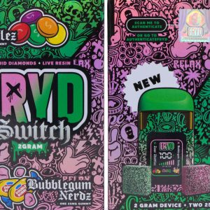 Fryd Switch Live Resin Liquid Diamonds Dispo (2g) - Zour Zkittlez x Bubblegum Nerdz